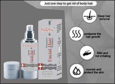 SYDONIC PERMANENT HAIR REMOVAL CREAM FOR MEN & WOMEN 50ML®